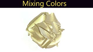 How To Make Olive Drab Color Paint  Mixing Colors [upl. by Euqinor]