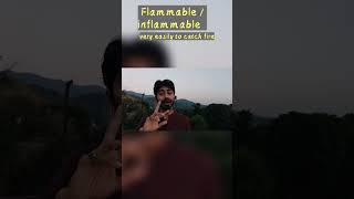 flammable vs inflammable theenglishalpha [upl. by Mayer915]