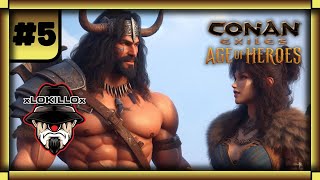 CONAN EXILES  ep5  AYUDANDO A FREYA  CONAN EXILES AGE OF HEROES [upl. by Far]