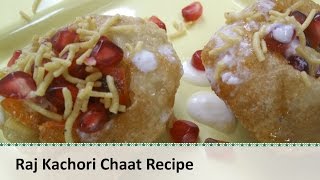 Raj Kachori Chaat Recipe  Indian Chaat Snacks  Indian Street Food by Healthy Kadai [upl. by Giana625]