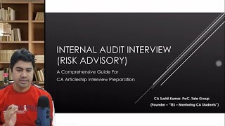 How To Prepare For Internal Audit Interview  Interview Question  CA Articleship  CA Sushil Kumar [upl. by Analaf]