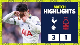 KANE and SON goals claim three points for Spurs  HIGHLIGHTS  Spurs 31 Nottingham Forest [upl. by Jacquette]