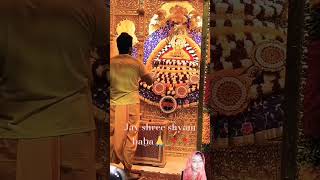 Jay shree shyam baba 🙏🏻🥀🥀khatushyam lakhdatar mor mukut bansi wale ki jay youtubeshortsyoutube [upl. by Illona]