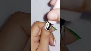 Easy and beautiful Nail design nailart nailcolour naildesign [upl. by Baskett568]