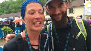 Trail des forts de Besançon 2018  vos sourires à larrivée [upl. by Tesler882]