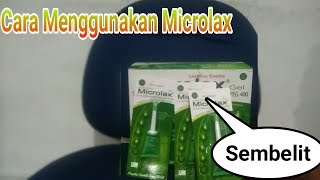 Cara Menggunakan Microlax Susah Buang Air Besar microlax caramengunaknmicrolax [upl. by Lytsirk925]