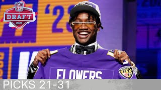 Picks 2131 Three Straight Receivers amp Eagles Draft Another Georgia Pass Rusher  2023 NFL Draft [upl. by Ettedualc]