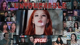 ITZY quotUNTOUCHABLEquot MV Reaction Mashup 4K Special [upl. by Uriel]