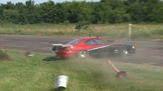 The WILD Side of NO PREP Drag Racing  Wheelstands Crashes and Saves [upl. by Lenssen]