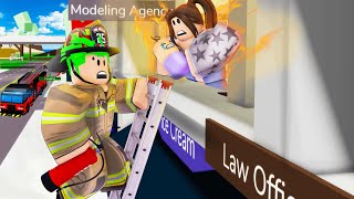 FIREFIGHTER IN BROOKHAVEN RP [upl. by Ocsecnarf]