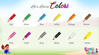 Name of color in English  Learn Color For Kids  Name of colors  Color Videos for Kids  Colors [upl. by Suedaht]