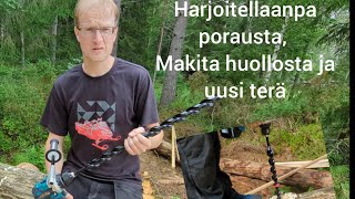 Makita huollosta ja uusi terä [upl. by Sparke]