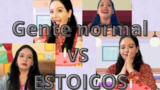 Gente normal promedio vs Estoicos [upl. by Foskett]