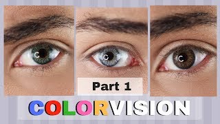 COLOR VISION CONTACTS 2018  PART 1 [upl. by Ecela267]