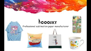 COOSKY Sublimation Paper [upl. by Ayvid]