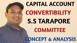 CAPITAL ACCOUNT CONVERTIBILITY EXPLAINED  SSTARAPORE COMMITTEE  MEANING OF CURRENCY CONVERT [upl. by Attenweiler]