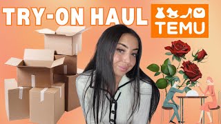 TRYON HAUL TEMU  Tenue pour un rendezvous 🌹💐 [upl. by Larred]