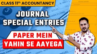 Class 11 Accountancy  Journal Special Entries  Half Yearly Exam Important Questions Learn and Fun [upl. by Narf43]