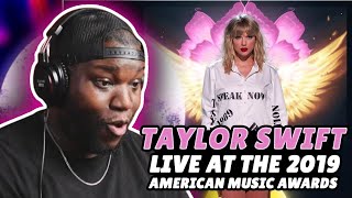 Taylor Swift  Live at the 2019 American Music Awards  Reaction [upl. by Marni]