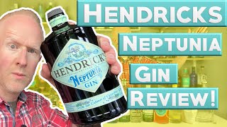 Hendricks Neptunia Gin Review [upl. by Xonk]