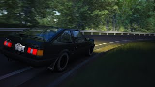 PK Akina Downhill AE86 Stock 509529  Assetto Corsa [upl. by Rooney501]