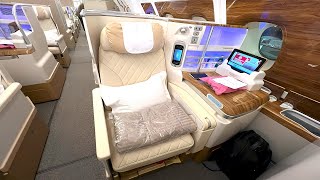 Emirates New A380 Business Class from Dubai to Tokyo Full Flight Experience [upl. by Byrle]