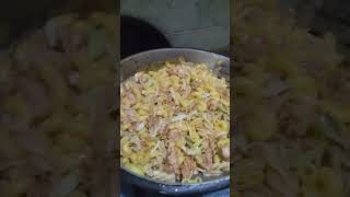 Blundering and cooking Macaroni 😁 shortsfeed shortsviral food shorts comedy [upl. by Annayrb416]