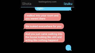 Catman Deku Vigilant DekuDadzawa MhaBnha Texting Story [upl. by Nataline]