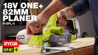 RYOBI Tool Talk 18V ONE 82mm Planer R18PL0 reviewed by Barry Du Bois [upl. by Vincenz12]