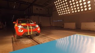 Tata Nexon  Crash Test by Global NCAP [upl. by Airdnat]