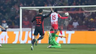 Silas Katompa Mvumpa Goal vs Barcelona Crvena Zvezdavs Barcelona Highlights Champions League 2024 [upl. by Sukul407]