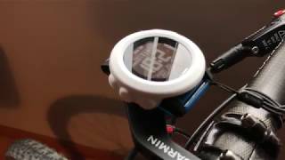 Garmin Fénix 5X bike holder quick released [upl. by Carly]