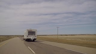 Driving to North Battleford Saskatchewan Canada Highway 16 Tour of the Prairies [upl. by Couq315]