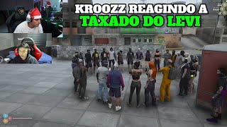 KROOZZ REAGINDO LEVI TAXANDO OS MEMBROS DA BDL [upl. by Enohs]