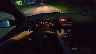 2002 Opel Astra  pov night drive opel astra nightdrive testdrive [upl. by Lipkin]