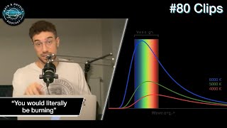 Stefans Law and The Boltzmann Contribution  Black Body Radiation Law  Ep 80 Clips [upl. by Jenda]