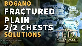 All Fractured Plain Chests Locations Bogano Star Wars Jedi Fallen Order [upl. by Ariec73]