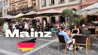 Mainz Germany 4K 60fps  Walking Through the Streets of Mainz🇩🇪 [upl. by Niar]