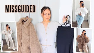 MISSGUIDED CLOTHING HAUL  Cozy Everyday At Home Outfits [upl. by Venezia476]