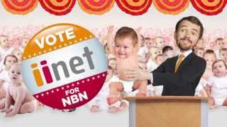 Vote iiNet for NBN 17 sec  iiNet [upl. by Ginzburg949]