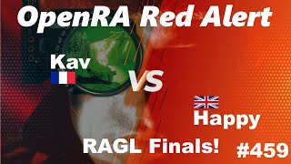 OpenRA Shoutcast 459 RAGL Finals Part II Kav versus Happy Red Alert [upl. by Sileray187]