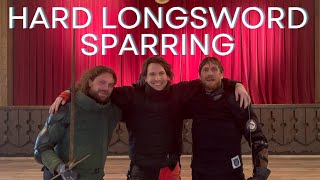 Hard Longsword Sparring w Tom amp Max Floßmann 4K HEMA Swordfight [upl. by Eagle]