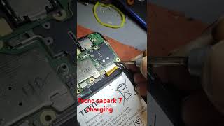 tecno Spark 7 charging way parbalm and solutions tecno saprak 7 repring viral [upl. by Fisk]