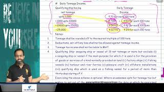 Day68 Part3 Tonnage Taxation [upl. by Akinhoj883]