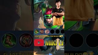 BREN FLAPTZY XBORG ITEM BUILD mobilelegends shorts xborggameplay top1harith mplph mplid [upl. by Legge627]