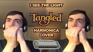 I See The Light  Tangled Harmonica Cover [upl. by Ymia]