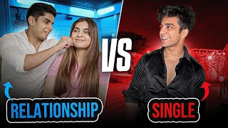 TEJAS YADAV VS ARUSH BHOLA 🔥  Relationship vs Single Life 😱  UNCUT🥵  TEJAS YADAV [upl. by Osy]