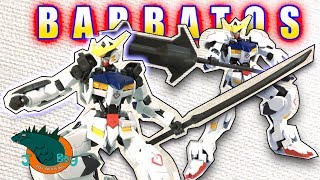 Gundam Barbatos HG Iron Blooded Orphans Review [upl. by Eilatan]