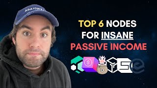 TOP 6 NODE PROJECTS FOR CRAZY PASSIVE INCOME  CRYPTO MASTERNODES [upl. by Ilan]