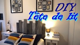 DIY tête de lit en bois [upl. by Patricio]